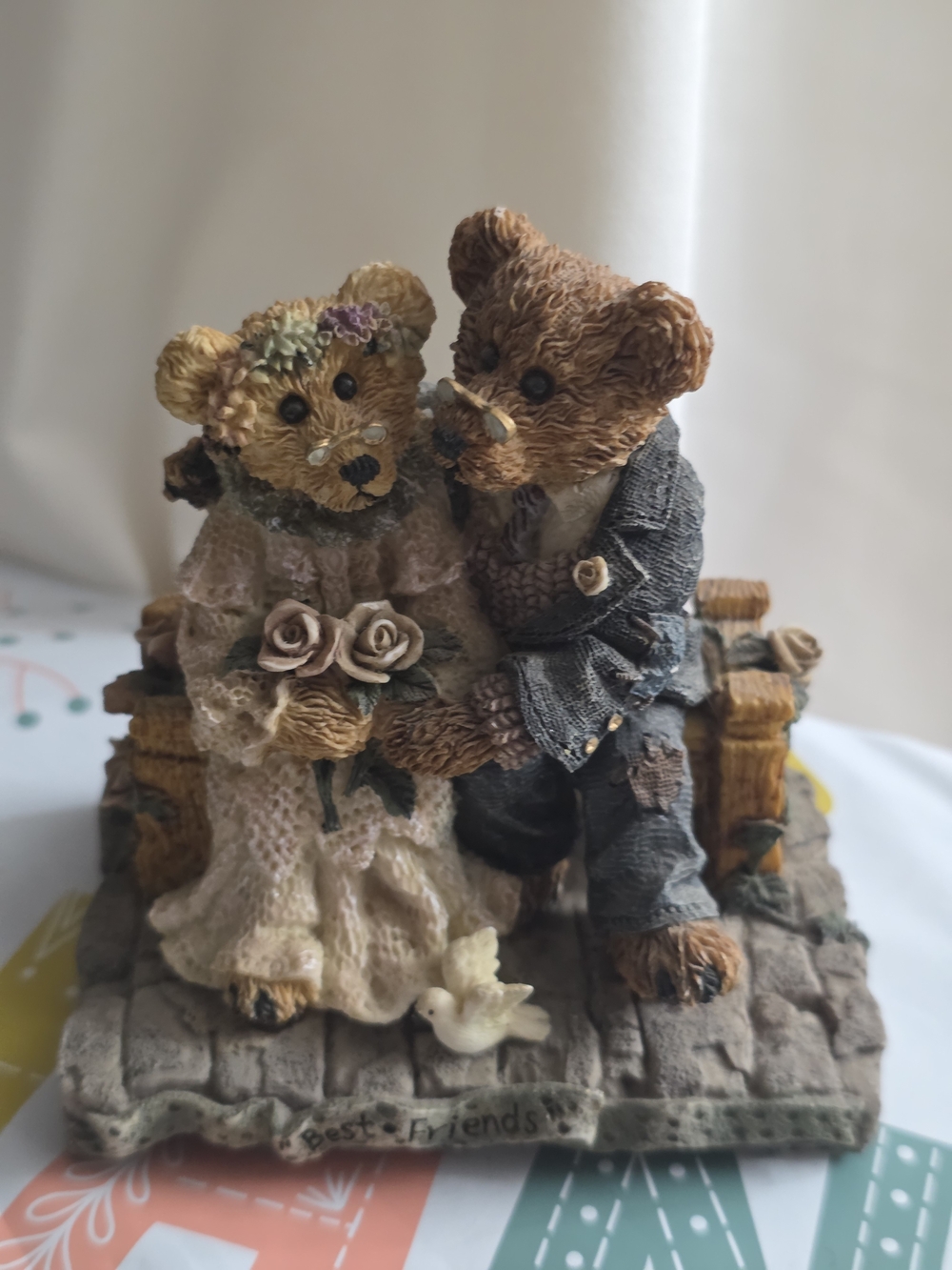 Vintage Boyds Bears & Friends  one happiness in life, to love & be loved